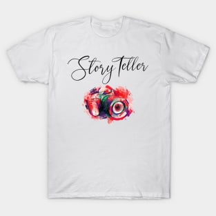 Story Teller Photographer Gift T-Shirt